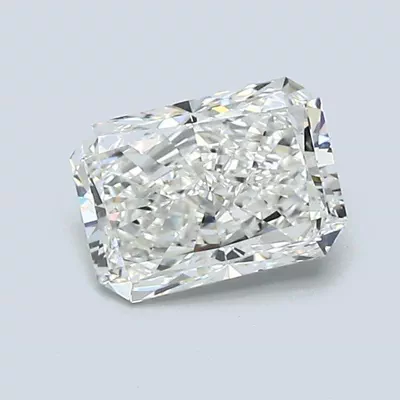 1.01ct H VS2 Rare Carat Ideal Cut Radiant Diamond
