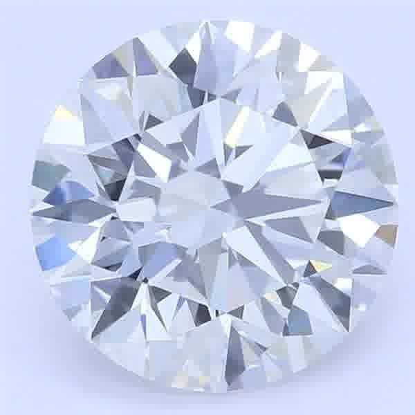 1.36ct H VVS2 Rare Carat Ideal Cut Round Lab Grown Diamond