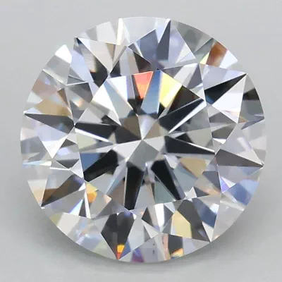 2.03ct E VS2 Rare Carat Ideal Cut Round Lab Grown Diamond
