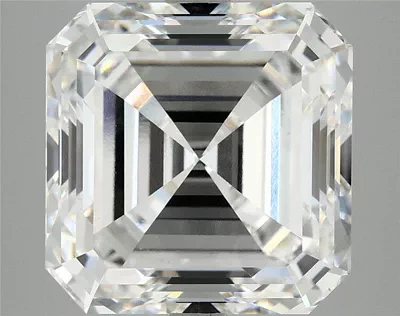 7.76ct F VVS2 Excellent Cut Asscher Lab Grown Diamond