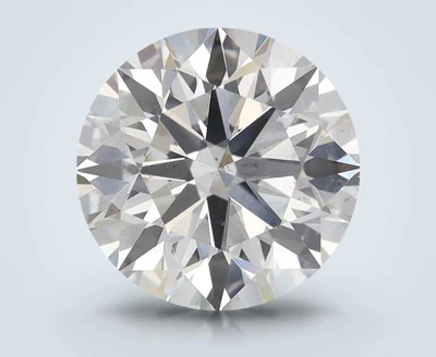 5.12ct G SI1 Rare Carat Ideal Cut Round Lab Grown Diamond