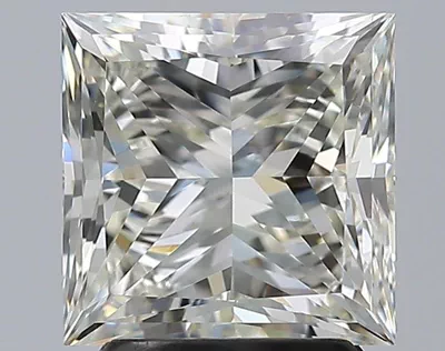 2.50ct J VS2 Rare Carat Ideal Cut Princess Diamond