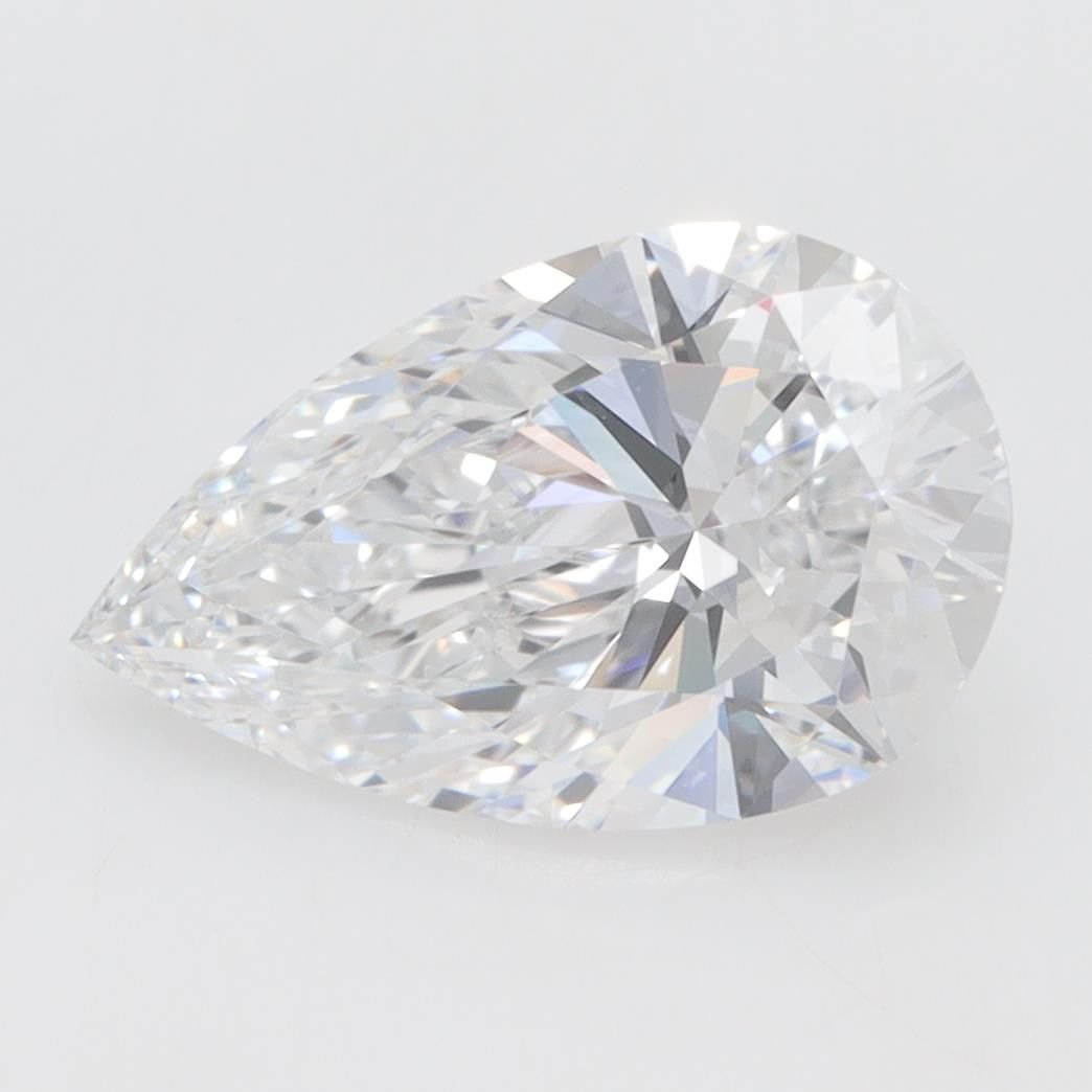 1.72ct D VS1 Rare Carat Ideal Cut Pear Lab Grown Diamond