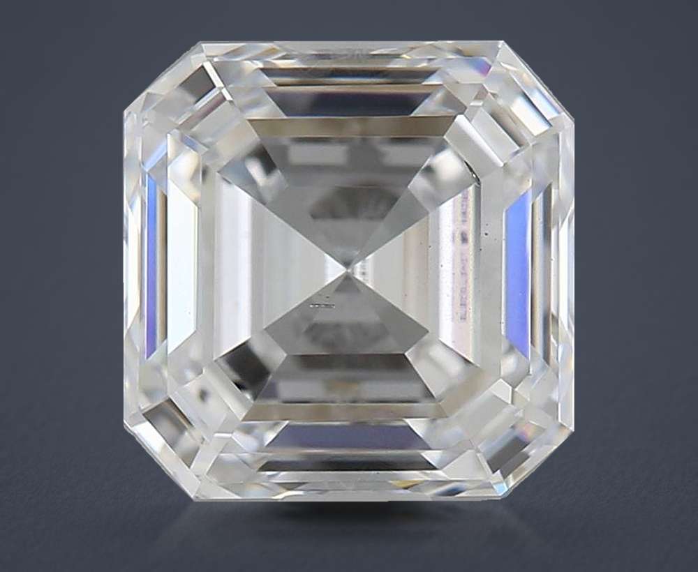 1.03ct E SI1 Excellent Cut Asscher Lab Grown Diamond