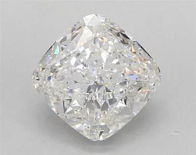 3.06ct F VS1 Rare Carat Ideal Cut Cushion Lab Grown Diamond