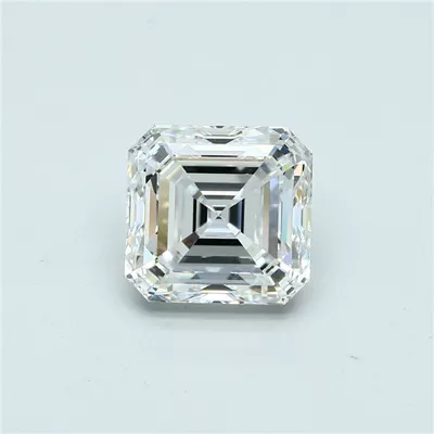 4.03ct F VVS2 Very Good Cut Asscher Diamond