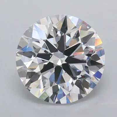 1.41ct D FL Rare Carat Ideal Cut Round Lab Grown Diamond