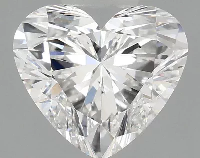 1.59ct F VS2 Rare Carat Ideal Cut Heart Lab Grown Diamond