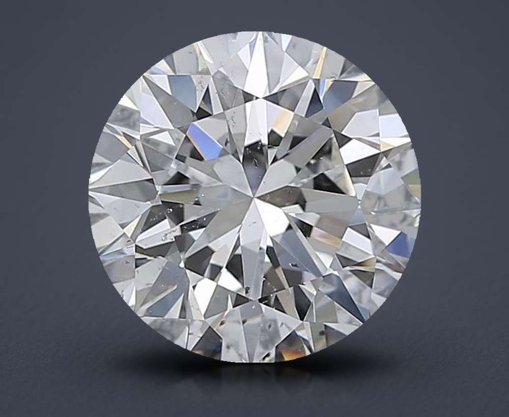 3.50ct F SI2 Rare Carat Ideal Cut Round Diamond