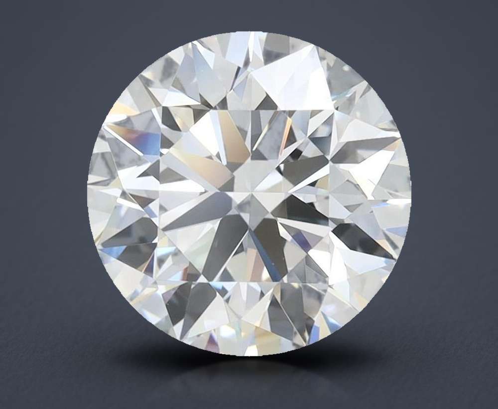 2.70ct D VVS1 Rare Carat Ideal Cut Round Lab Grown Diamond