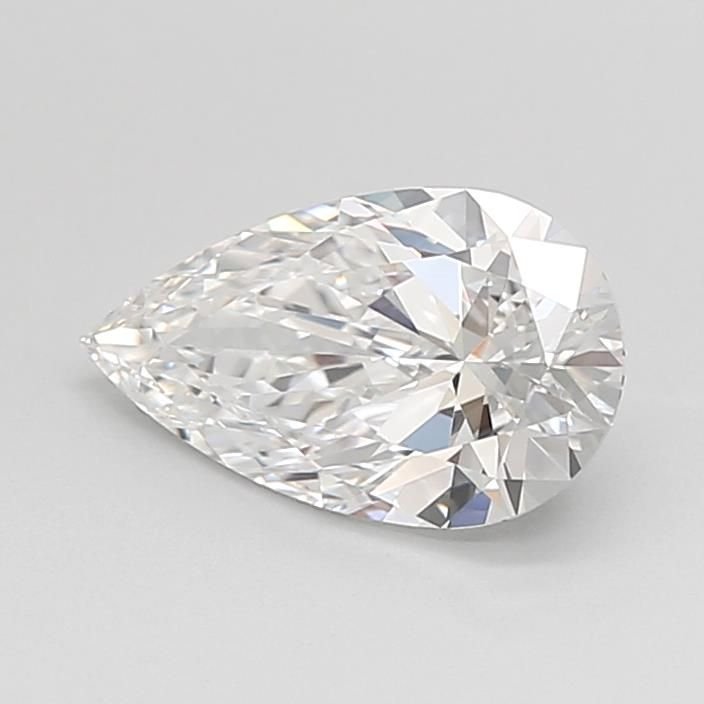 1.12ct D VVS1 Rare Carat Ideal Cut Pear Lab Grown Diamond