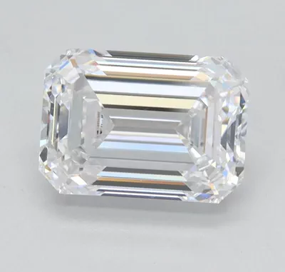 1.57ct D VS1 Excellent Cut Emerald Lab Grown Diamond