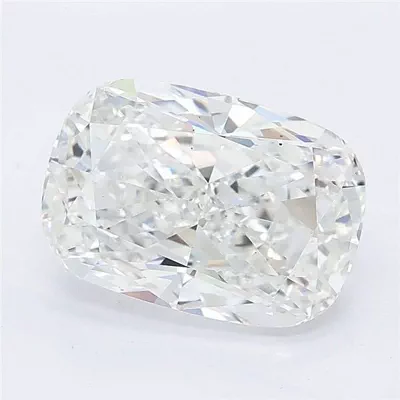 3.06ct E VS2 Rare Carat Ideal Cut Cushion Lab Grown Diamond