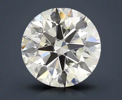 2.17ct K VS2 Rare Carat Ideal Cut Round Diamond