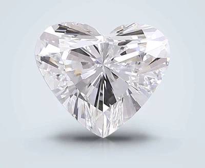 1.71ct E VVS2 Very Good Cut Heart Lab Grown Diamond
