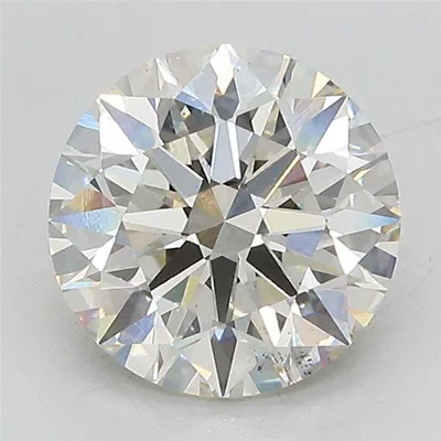 2.53ct I SI1 Rare Carat Ideal Cut Round Lab Grown Diamond