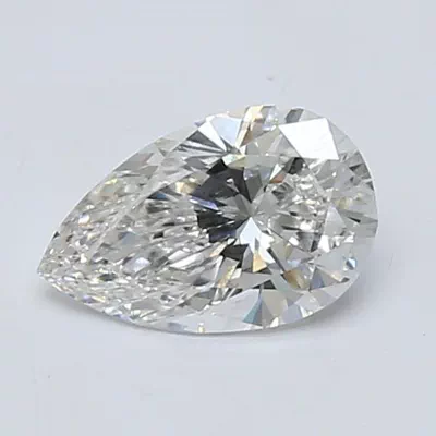 0.71ct D VVS1 Rare Carat Ideal Cut Pear Lab Grown Diamond