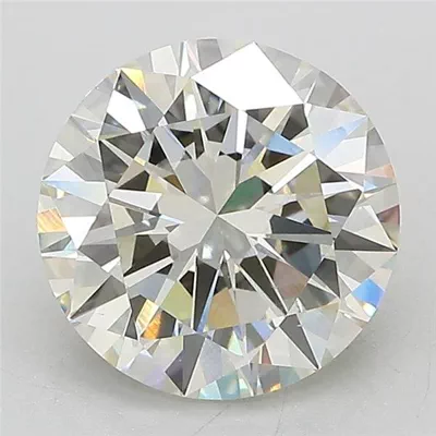 3.00ct J VS1 Excellent Cut Round Lab Grown Diamond
