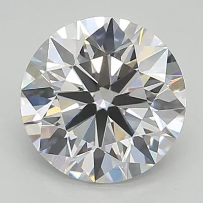 1.26ct F VS1 Rare Carat Ideal Cut Round Lab Grown Diamond
