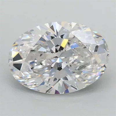2.04ct E VVS2 Rare Carat Ideal Cut Oval Lab Grown Diamond