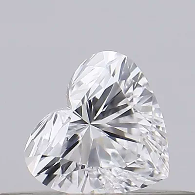 0.20ct D VS2 Rare Carat Ideal Cut Heart Diamond