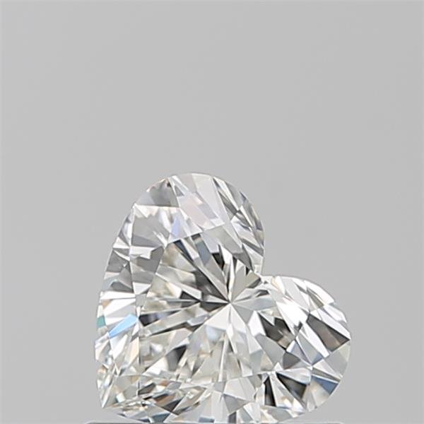 0.63ct I VVS2 Rare Carat Ideal Cut Heart Diamond