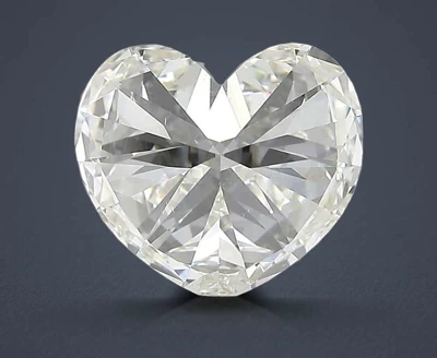 3.56ct J VS1 Rare Carat Ideal Cut Heart Diamond