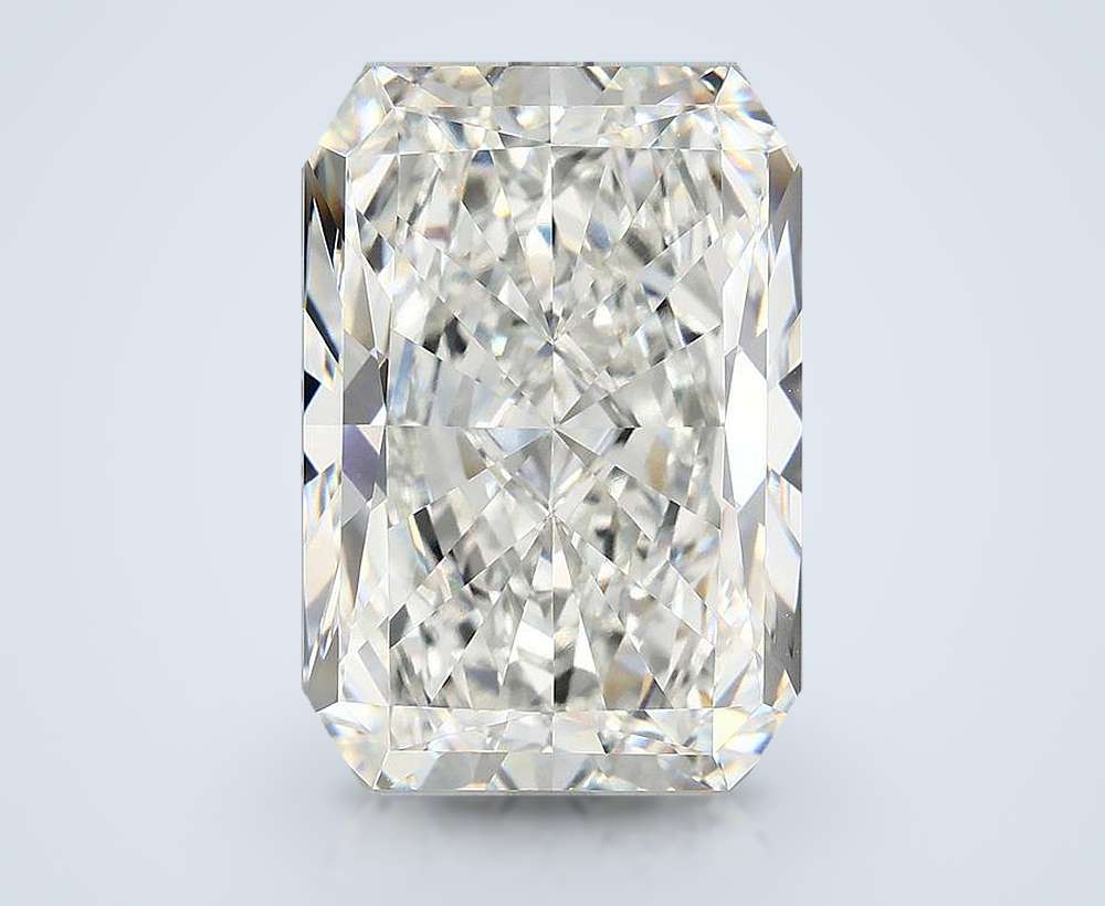 10.90ct F VVS2 Rare Carat Ideal Cut Radiant Lab Grown Diamond