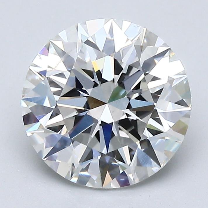 2.05ct E SI1 Rare Carat Ideal Cut Round Diamond