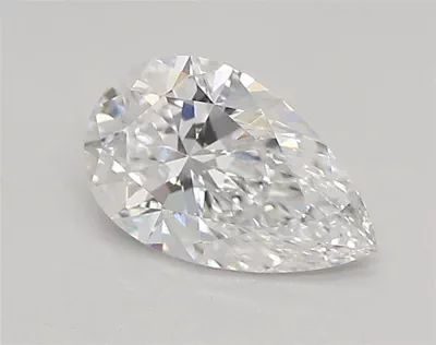 0.83ct D VVS1 Rare Carat Ideal Cut Pear Lab Grown Diamond
