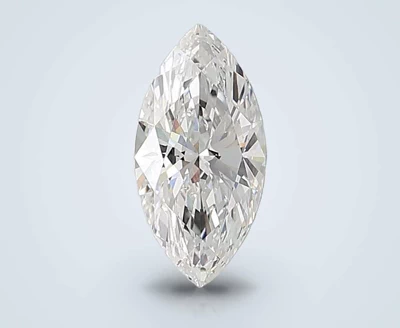3.02ct E VVS2 Rare Carat Ideal Cut Marquise Lab Grown Diamond