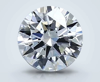 0.43ct F VVS2 Rare Carat Ideal Cut Round Diamond