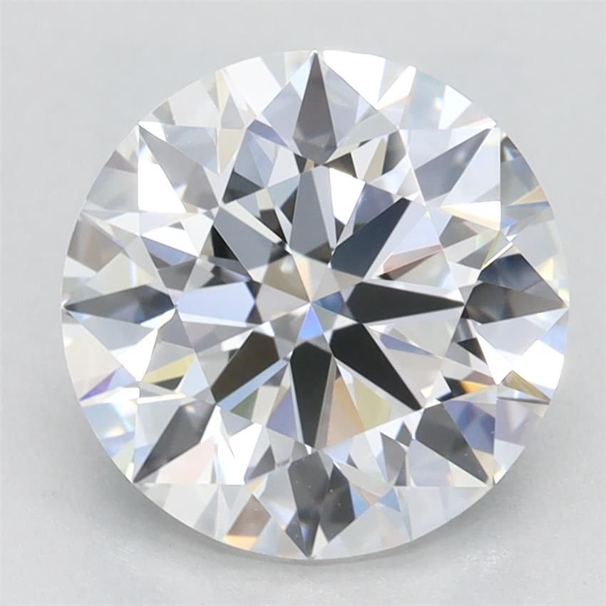 2.69ct D VVS1 Rare Carat Ideal Cut Round Lab Grown Diamond