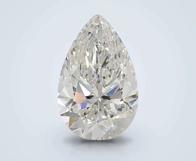 3.51ct F VS1 Rare Carat Ideal Cut Pear Lab Grown Diamond
