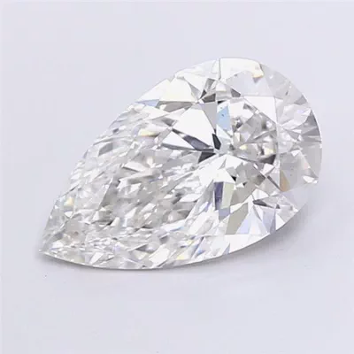1.52ct E VS1 Rare Carat Ideal Cut Pear Lab Grown Diamond
