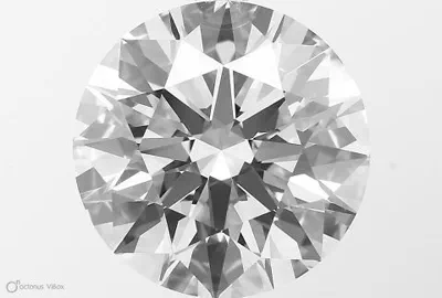 12.03ct G IF Rare Carat Ideal Cut Round Diamond