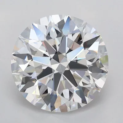 1.76ct D VVS2 Rare Carat Ideal Cut Round Lab Grown Diamond