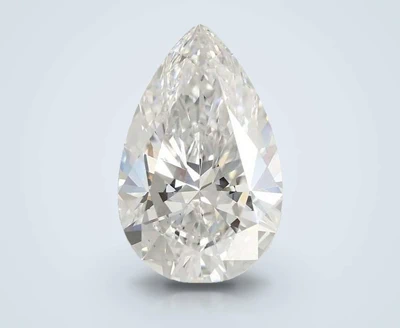 3.05ct E VS2 Rare Carat Ideal Cut Pear Lab Grown Diamond