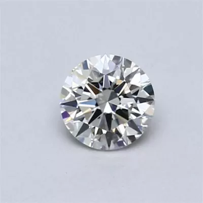 0.41ct H IF Rare Carat Ideal Cut Round Diamond
