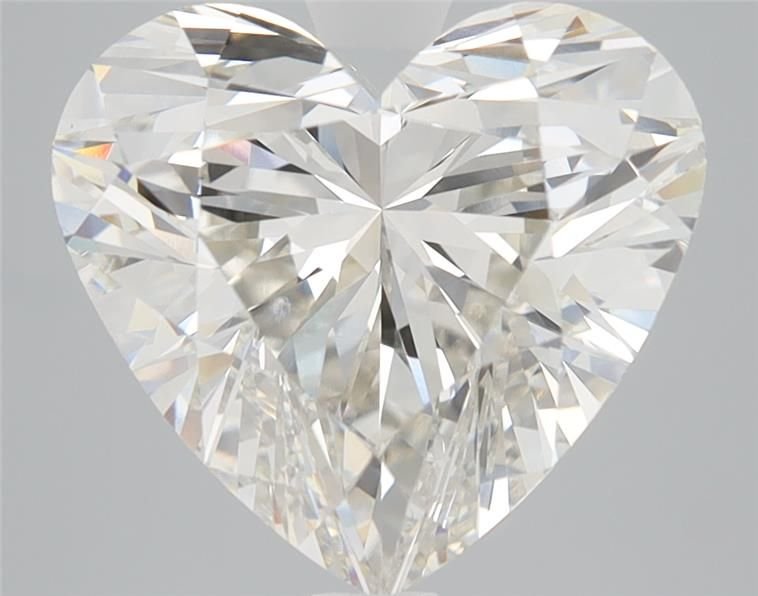 4.54ct H VS1 Rare Carat Ideal Cut Heart Lab Grown Diamond