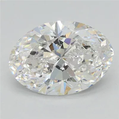 5.41ct E VS1 Rare Carat Ideal Cut Oval Lab Grown Diamond