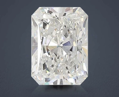 2.60ct E VS1 Rare Carat Ideal Cut Radiant Lab Grown Diamond
