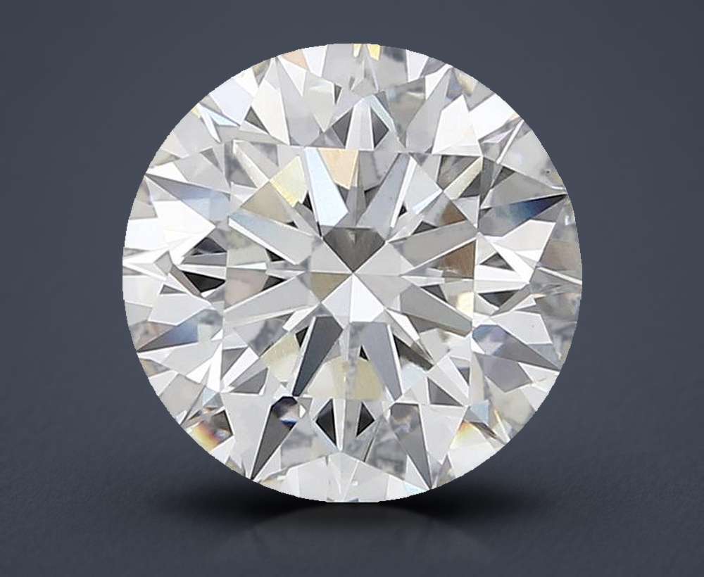 5.03ct H VS1 Rare Carat Ideal Cut Round Lab Grown Diamond