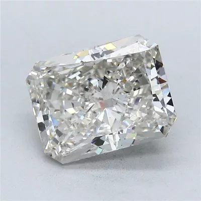 3.21ct J VS2 Rare Carat Ideal Cut Radiant Lab Grown Diamond