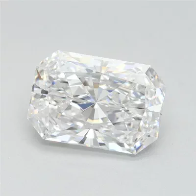 1.63ct D VVS1 Rare Carat Ideal Cut Radiant Lab Grown Diamond