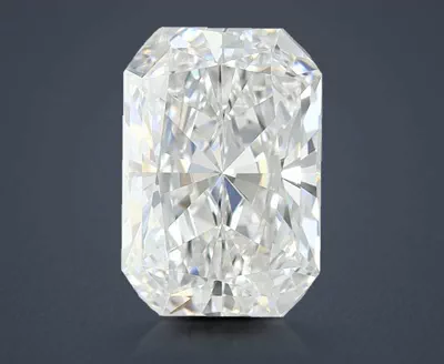 1.63ct D VVS1 Rare Carat Ideal Cut Radiant Lab Grown Diamond