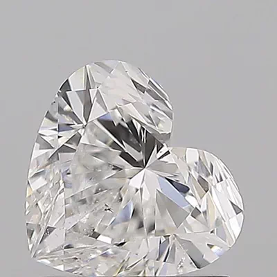 1.13ct E SI2 Rare Carat Ideal Cut Heart Diamond