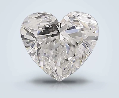 1.13ct E SI2 Rare Carat Ideal Cut Heart Diamond