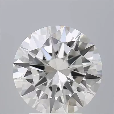 2.76ct G VVS1 Excellent Cut Round Lab Grown Diamond