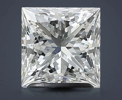 2.05ct E VVS2 Rare Carat Ideal Cut Princess Lab Grown Diamond